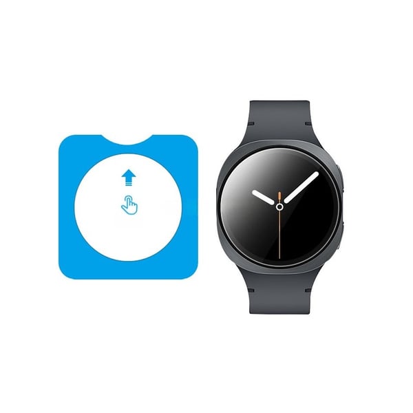 Samsung Watch 8 40mm -yhteensopiva korkealaatuinen alumiinipohjainen suojakalvo, helppo asennus, kirkas, 2 kpl