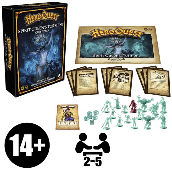 Brætspil HeroQuest: Spirit Queen's Torment Quest Pack (Udvidelse)