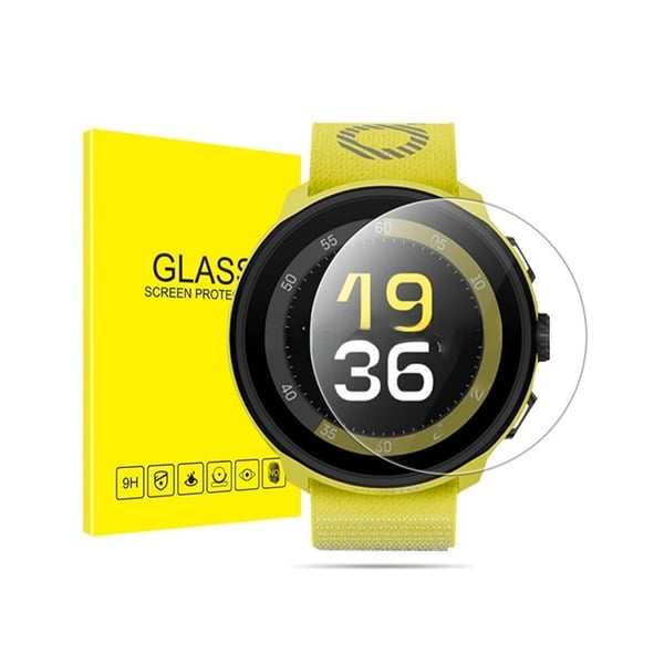Høykvalitets skjermbeskytter i herdet glass for Suunto Run - 2 stk. Klar HD-film for optimal beskyttelse
