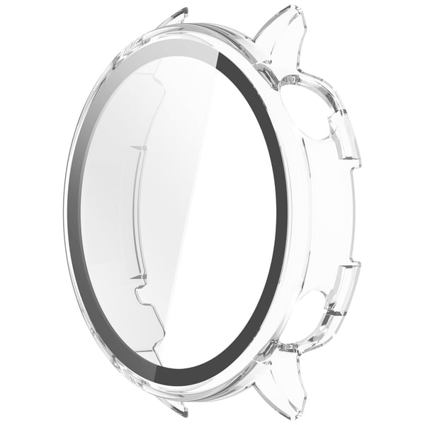 Beskyttelsesdeksel med integrert skjermbeskytter for OnePlus Watch 3 43mm - Transparent PC + Herdet Glass