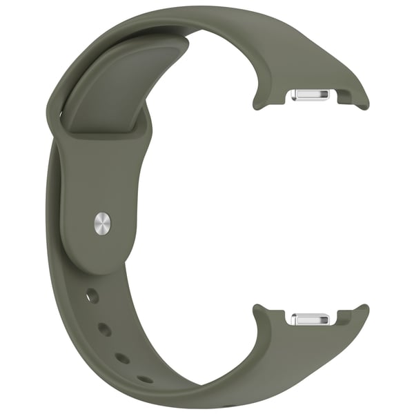 Silikonrem med spenne for Samsung Galaxy Watch 8 (40/44mm) og Watch 8 Classic (46mm) Green
