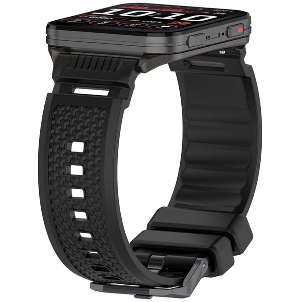 Silikone urrem kompatibel med Garmin Venu X1 - Komfortabel, åndbar og perfekt til sport Black