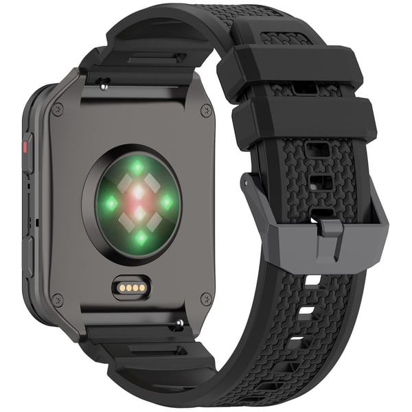Silikone urrem kompatibel med Garmin Venu X1 - Komfortabel, åndbar og perfekt til sport Black