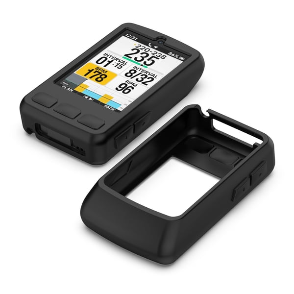 Silikonbeskyttelsesdeksel for Wahoo ELEMNT BOLT V3 og BOLT3 Sykkelcomputer - Optimal Beskyttelse Black