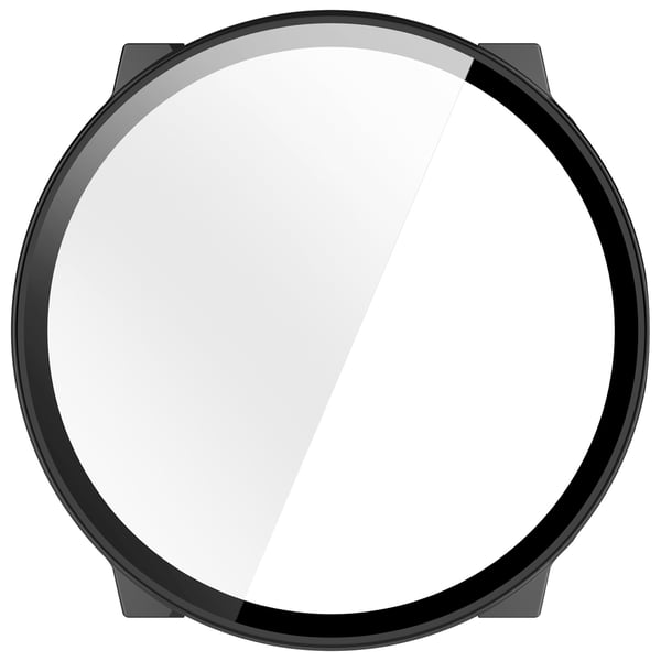 Beskyttelsesdeksel med integrert skjermbeskytter kompatibelt med Suunto Run - PC-materiale Black