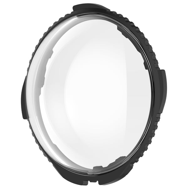 Optisk glassbeskyttelseslinse kompatibel med Insta360 X5 - Beskytt kameraets linse mot riper og støv Black