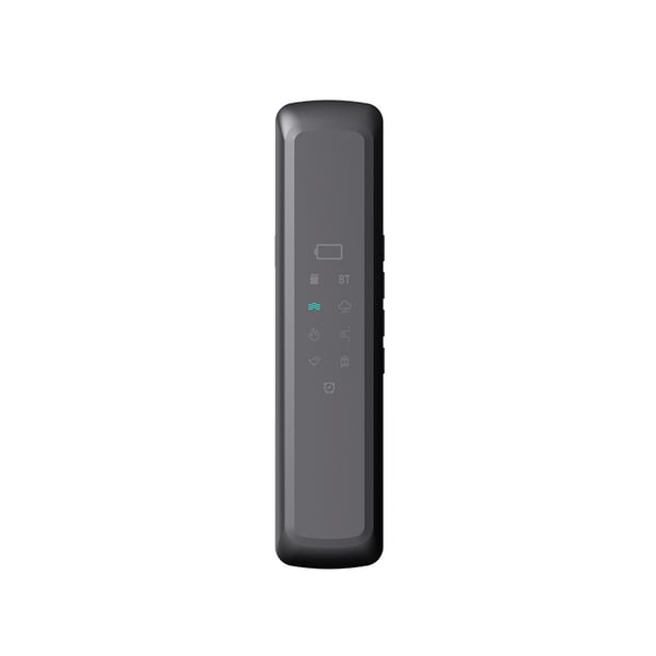 Bluetooth Sleep Sound Machine med skærm, Bluetooth, TF-kortafspilning og indbygget knogleledende hvid støj Black