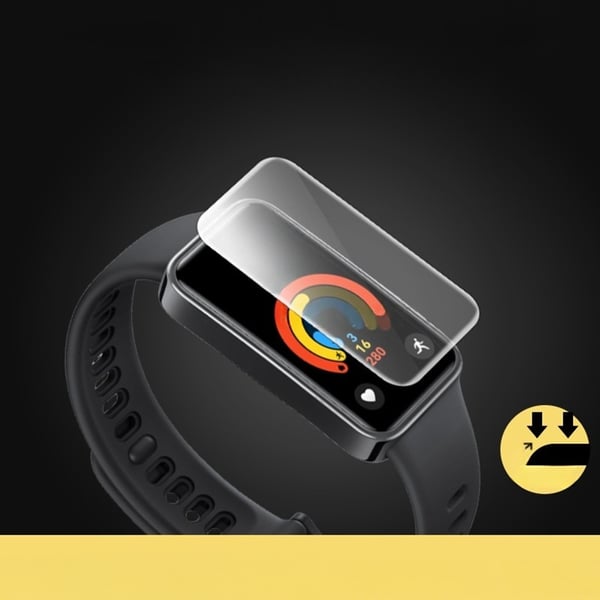 Skjermbeskytter for Huawei Band 10 (2 stk) - Klar hydrogel film med enkel installasjon