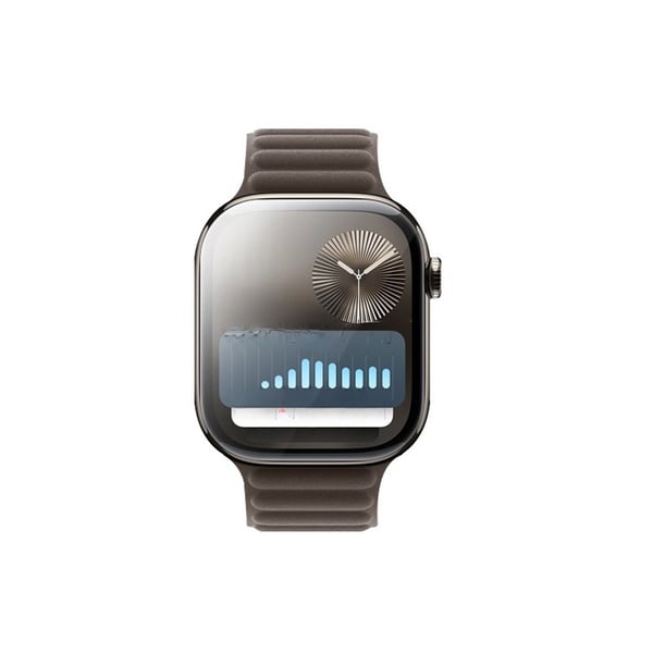 Skjermbeskytter for iWatch 10 (46mm) - 2-pakning med enkel installasjonsramme