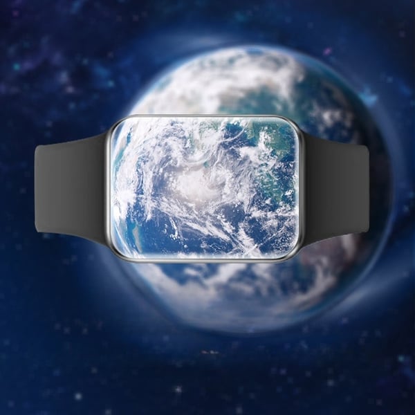 Skjermbeskytter for Redmi Watch 5 - Klar Hydrogel Film (2-pakning) med Enkel Installasjonsramme