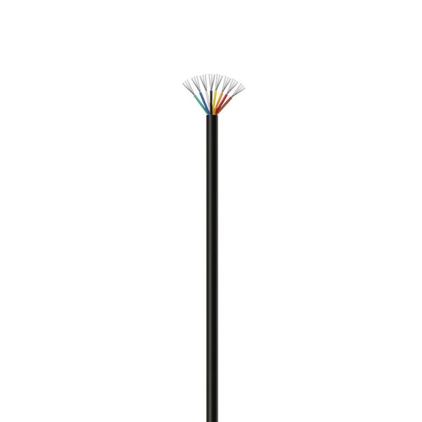 Svart UL2464 18AWG 8-Kjerne Multi-Kjerne Kabel - 1 Meter: Fleksibel og Pålitelig