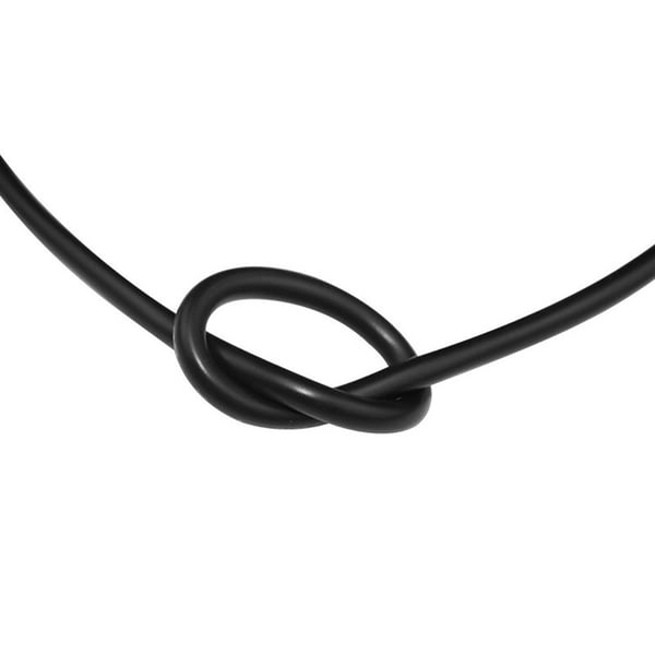 Svart UL2464 18AWG 4-leder Multi-Core Kabel - 5 Meter, Fleksibel og Korrosjonsbestandig