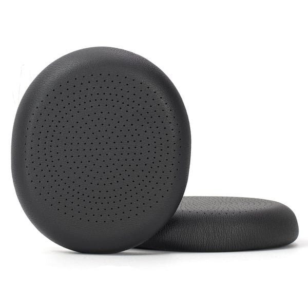 2 stk Svarte Perforerte Øreputer Hodebåndpute Kompatibel med Logitech H800 Trådløst Headset