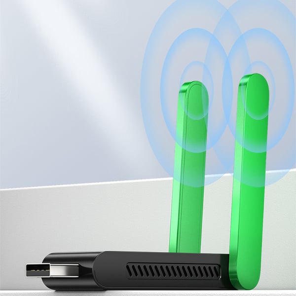 1200 Mbps 5G Dual Antenna USB 3.0 WiFi-sovitin PC-kannettavalle