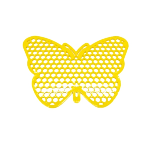 4 kpl Hunajakennon muotoinen mehiläisten juoma-asema - EVA-vaahtomuovista kelluva mehiläisten juomatyyny Yellow
