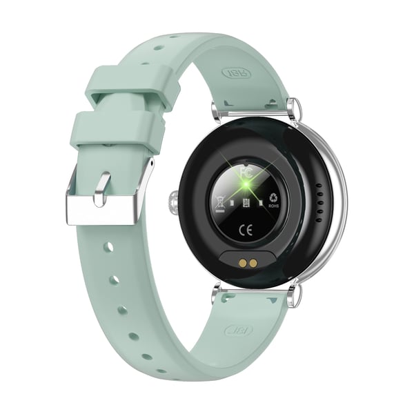 Monitoiminen älykello Bluetooth-puheluilla ja terveyden seurannalla LightGreen