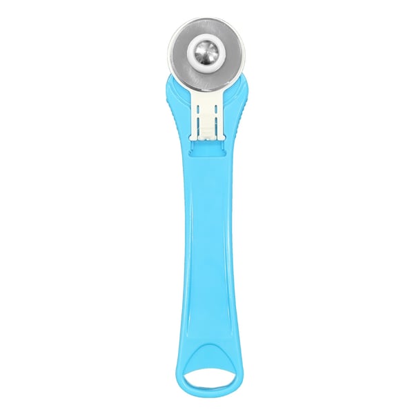 28mm rullekniv med karbonstålblad for stoffskjæring Blue