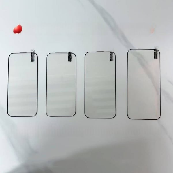 Høykvalitets HD Skjermbeskytter i Aluminium kompatibel med iPhone 13 - Støvtett, Anti-Fingeravtrykk, 2-pakning