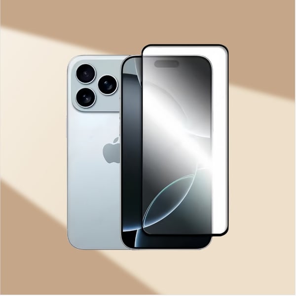 Høykvalitets HD Skjermbeskytter i Aluminium kompatibel med iPhone 13 - Støvtett, Anti-Fingeravtrykk, 2-pakning
