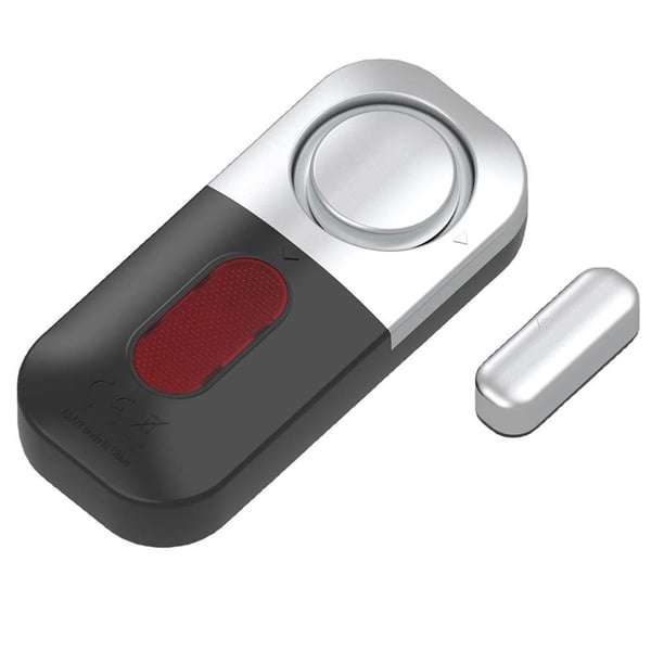 Trådlöst Dörr- och Fönsterlarm med Batteri, 130dB Säkerhetssystem, Kompatibelt med Hem, Kontor