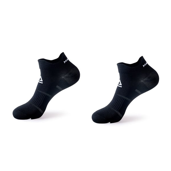 Colorblock Matalavartiset Urheilusukat (Koko 39-44) - 5 Parin Pakkaus Black
