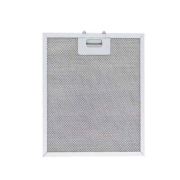 4-pak aluminium & aktivt kul emhættefilter kompatibelt med Whirlpool W10169961A, Ikea, Jenn Air