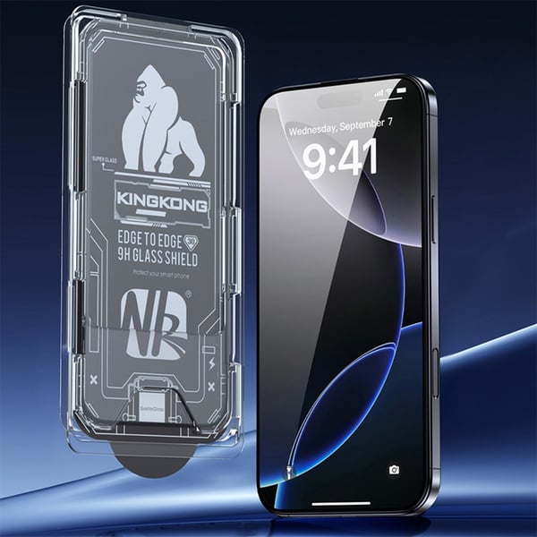 3-Pakning HD Herdet Glass Skjermbeskytter med Støvfri Applikator kompatibel med iPhone 16 Pro