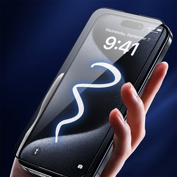 3-Pakning HD Herdet Glass Skjermbeskytter med Støvfri Applikator kompatibel med iPhone 16 Pro