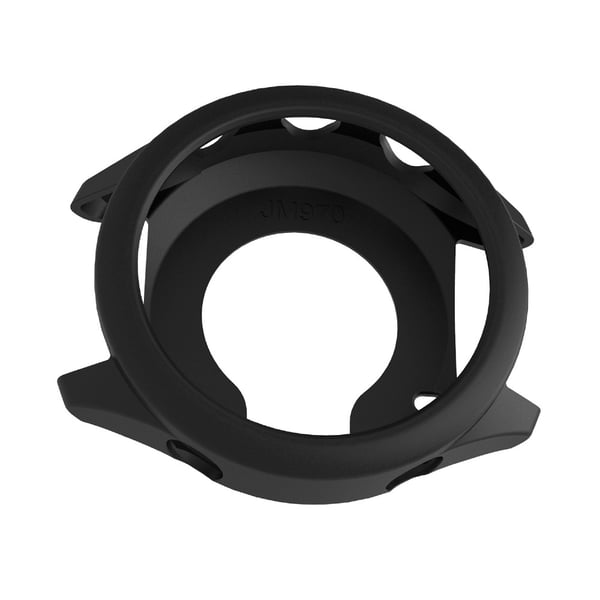 Silikone Beskyttelsesetui Kompatibelt med Garmin Forerunner 970 - Fås i Flere Farver Black