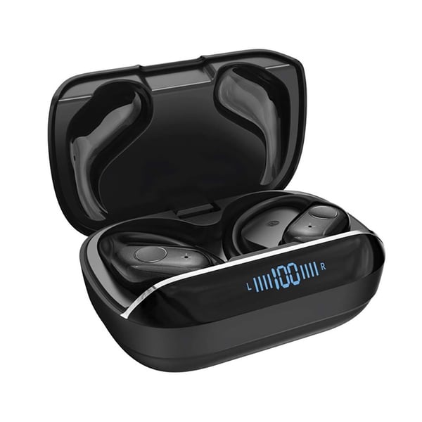 Melua Vaimentavat Urheilu Kuulokkeet Korvakoukulla - 45H Toistoaika, Bluetooth 5.4 Melua Vaimentavat Urheilu Kuulokkeet Korvakoukulla - 45H Toistoaika, Bluetooth 5.4