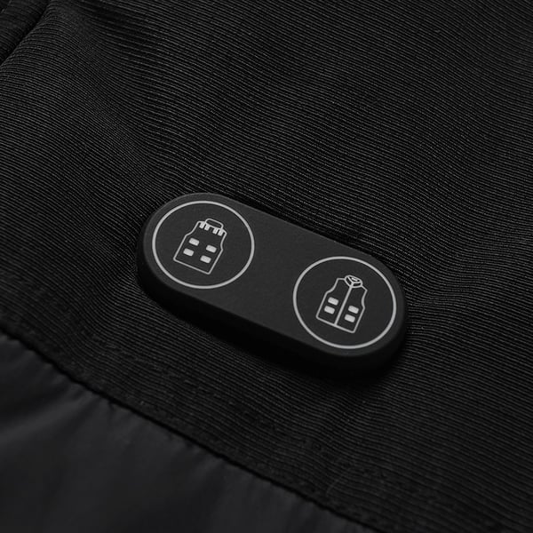 Säädettävä Koko USB Lämmitysliivi Latauslämmitystakki Sähköliivi 5XL