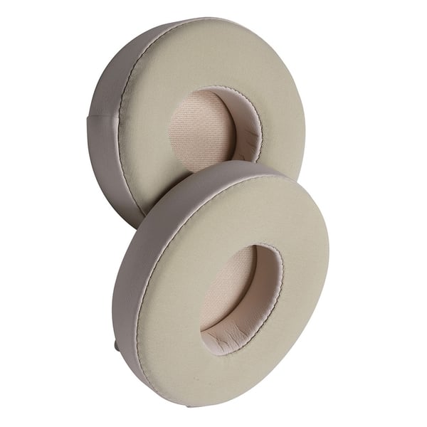 2 stk. kølende gel ørepuder kompatible med Beats Solo 2/3, udskiftnings ørepuder Beige