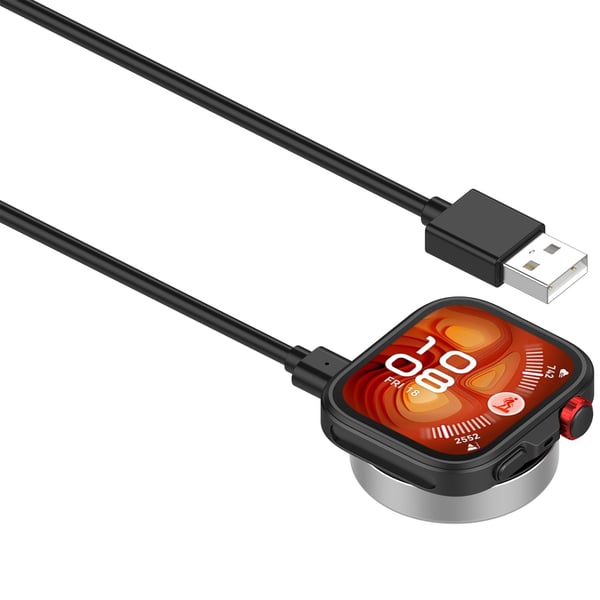 Magnetisk ladekabel kompatibel med Huawei Watch Fit4/Fit4 Pro/Watch5-serien Black
