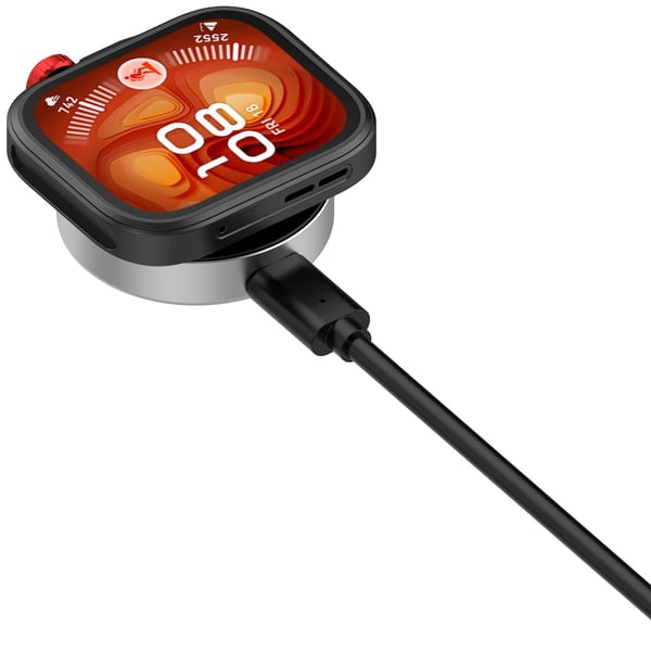 Magnetisk ladekabel kompatibel med Huawei Watch Fit4/Fit4 Pro/Watch5-serien Black