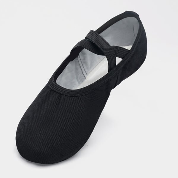 Myke såle ballettsko - Dansesko for trening og opptreden Black 39