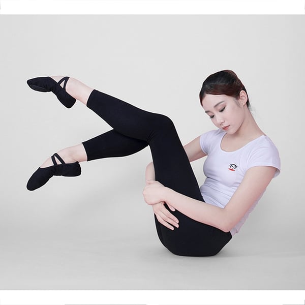 Myke såle ballettsko - Dansesko for trening og opptreden Black 39