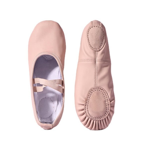 Pustende Ballett Dansesko - Gymnastikk Øvelse & Yoga Slip-ons Pink 38