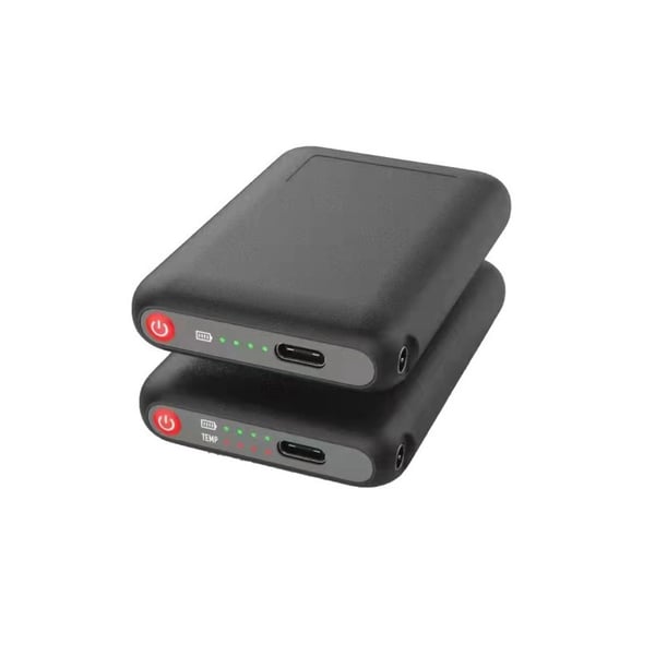 Genopladelige opvarmede handsker med 5V 5000mAh batteri - Elektriske varmehandsker til udendørs vinteraktiviteter