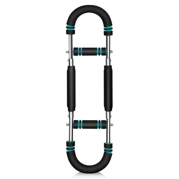 Multifunksjonell U-formet Armtrener - Justerbar Fjærresistens for Underarm & Brystmuskeltrening Blue