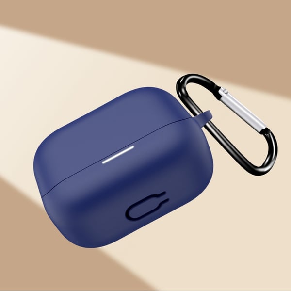 Silikonbeskyttelsesetui Kompatibelt med Anker Soundcore K20i Bluetooth-øretelefoner - Støtsikkert og Støvtett Blue