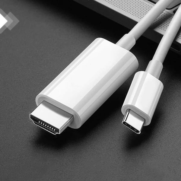 USB-C-HDMI-kaapeli 4K UHD 2 metriä
