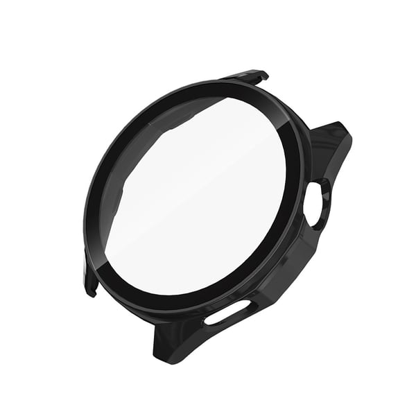 Svart PC+Herdet Glass Klokkeveske Kompatibel med Huawei GT6 Pro 46mm (med Skala)
