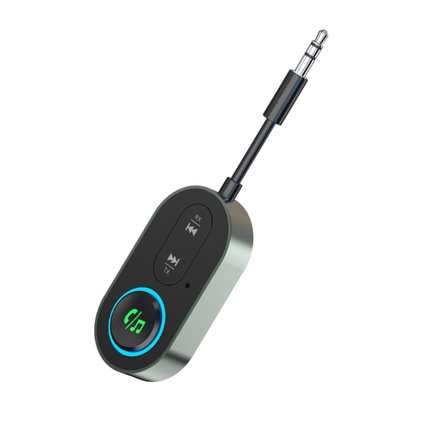 Bluetooth 5.3 Trådløs Lydmodtager & Sender - BR10T Adapter med Lang Batterilevetid, Kompatibel med Smartphones