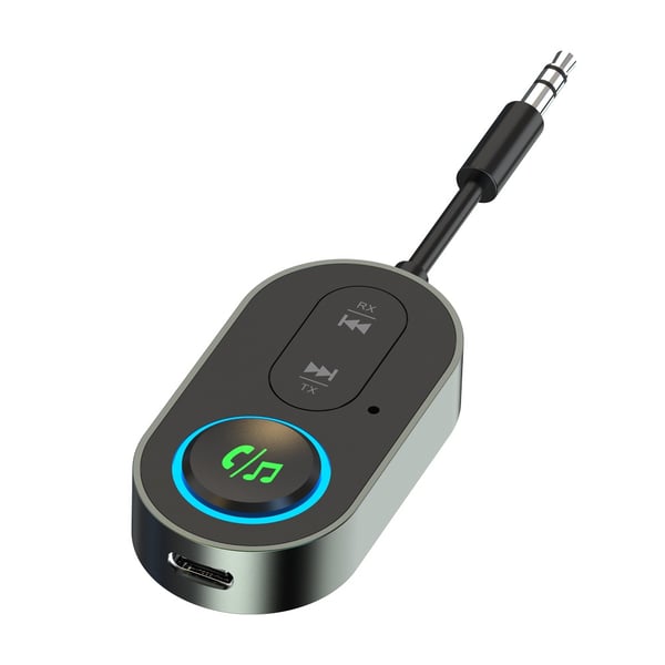 Bluetooth 5.3 Trådløs Lydmottaker og Sender - BR10T Adapter med Lang Batterilevetid