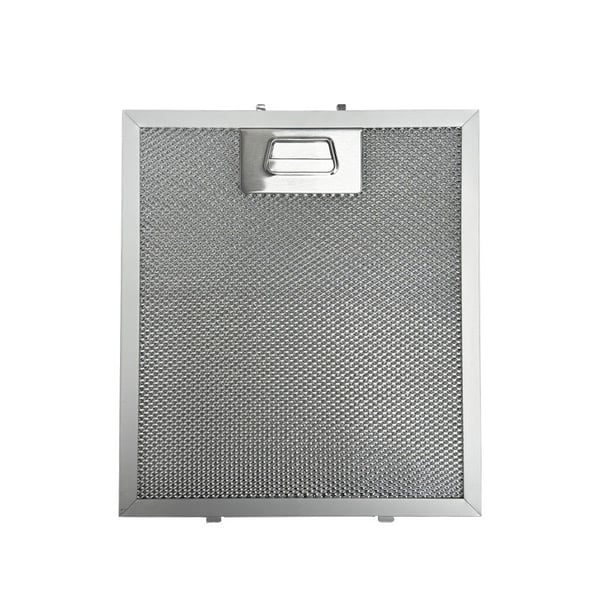 2 stk. Fettfilter for kjøkkenvifte 230x260x9mm 5-lags aluminiumsnett med stålspenne
