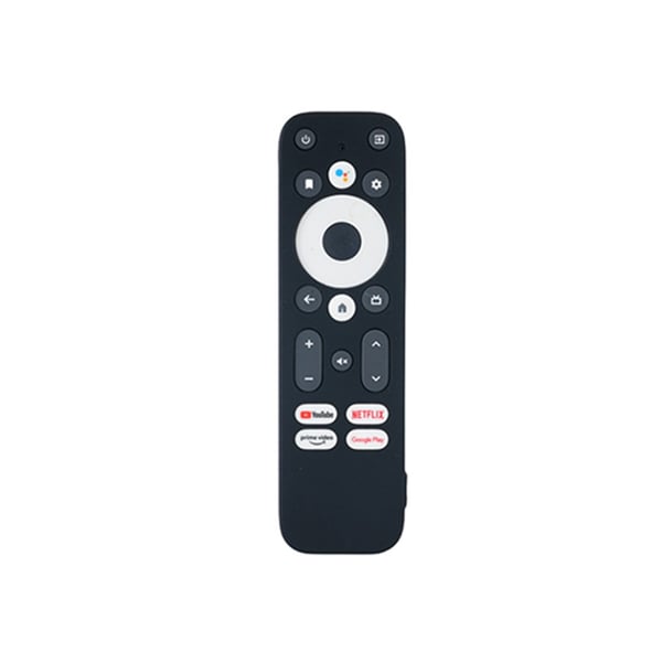 Silikonbeskyttelsesetui Kompatibelt med Walmart onn ANDROID TV 2K FHDSTREAMING Fjernkontroll Black