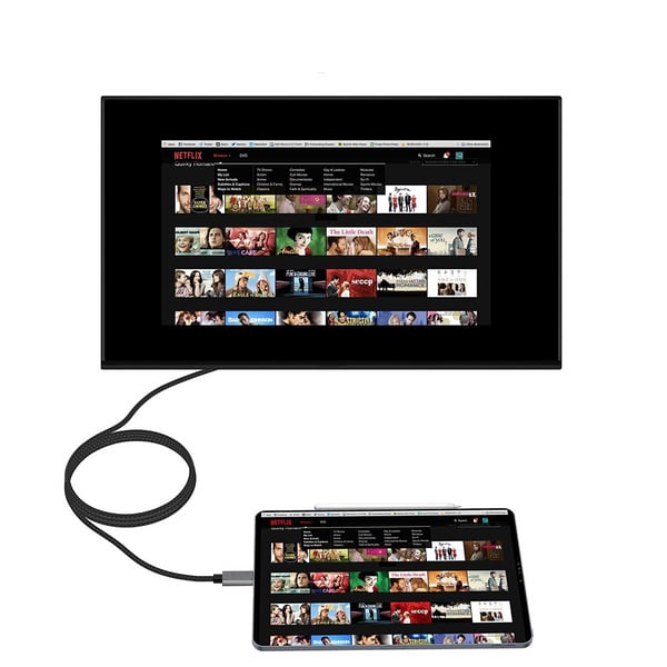 USB-C til HDMI kabel 4K - 2 meter