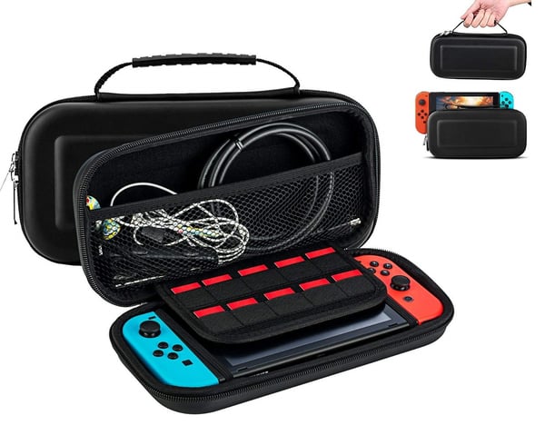 Støtsikkert Nintendo Switch-deksel til konsoll, spill og tilbehør