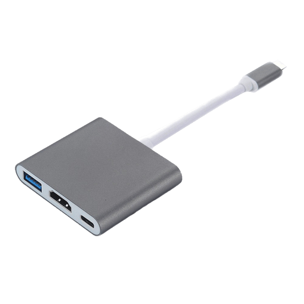 USB-C-moniporttinen sovitin USB- (PD), USB-C-, 4K HDMI -yhteensopiva USB-C-moniporttinen sovitin USB- (PD), USB-C-, 4K HDMI -yhteensopiva