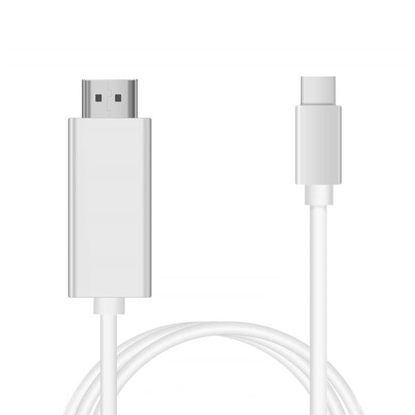 USB-C til HDMI-kabel 4K (2 meter) White